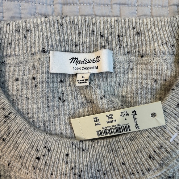 Madewell 100% Cashmere Sweatshirt - Picture 8 of 8